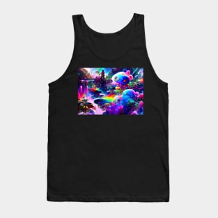 Color Globs | Secret Mermaid Valley Tank Top